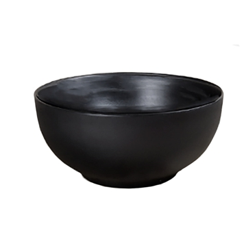 Tigela Melamina Preto 300ml 115x40mm 12 un