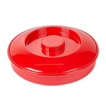 Recipiente Tortilha Melamina Vermelho 190mm 1 un