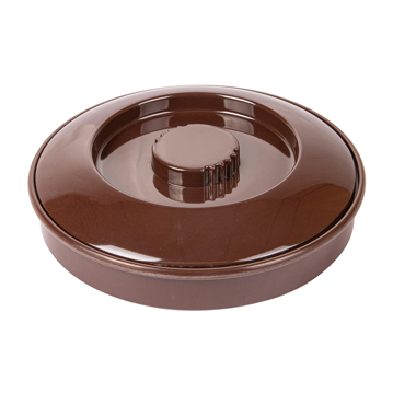 Recipiente Tortilha Melamina Castanho 190mm 1 un