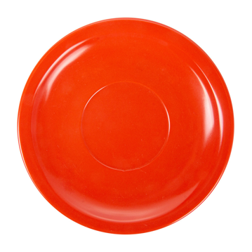 Prato Caf Melamina Vermelho 138mm 12 un