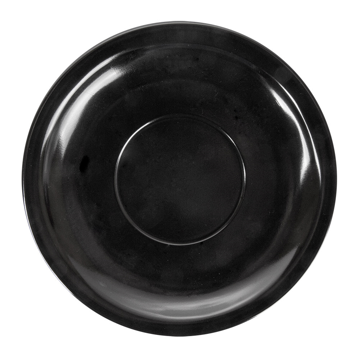 Prato Caf Melamina Preto 138mm 12 un