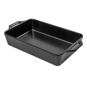Mini Bandeja com Asas Melamina Preto 165x110x35mm 250ml 12 un