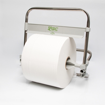 Dispensador de Parede para Rolo Industrial Branco 400x190x450/530mm 1 un