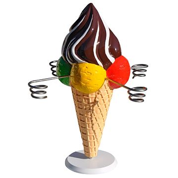 Suporte para Cones - Cone de Bolas e Soft de Chocolate 380x250mm 1 un