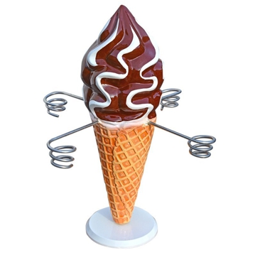 Soporte para Conos - Cono de Bolas y Soft Chocolate 330x250mm 1 uds