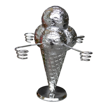 Soporte para Conos - Cono de Bolas Plata 380x250mm 1 uds