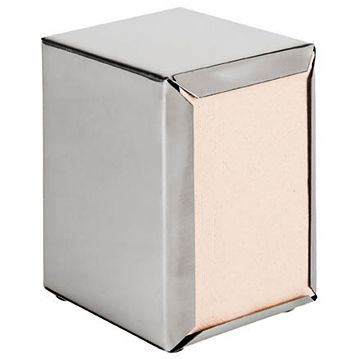 Suporte Guardanapo L em Inox 110x90x135mm 1 un
