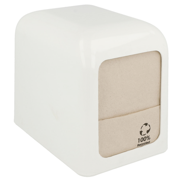 Suporte Guardanapo L em Plstico Branco 150x100x125mm 1 un