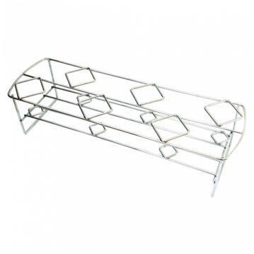 Soporte para 6 conos de Acero inoxidable 140x410x120mm 1 uds