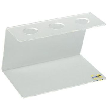 Soporte Acrlico Transparente para 3 Conos 185x120mm 1 uds