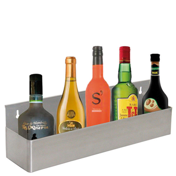 Rack em Inox para 5 Garrafas 560X105X152mm 1 un