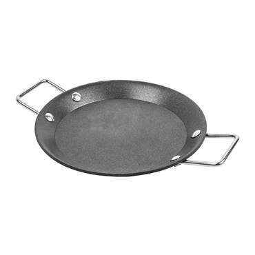 Mini Paella em ao com revestimento PTFE 128x12mm 6 un