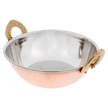 Mini Taa em inox/cobre martelado 150x55mm 6 un