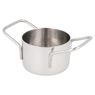 Mini Panela em Inox com Asas 80x45mm 6 un