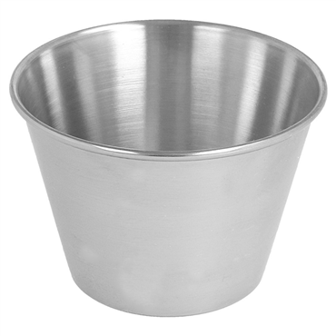 Ramequins em Inox para Cestas 75X50mm 120ml 12 un
