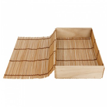 Caixa em Bamb Sushi Maki Mat 210x130x45mm 24un