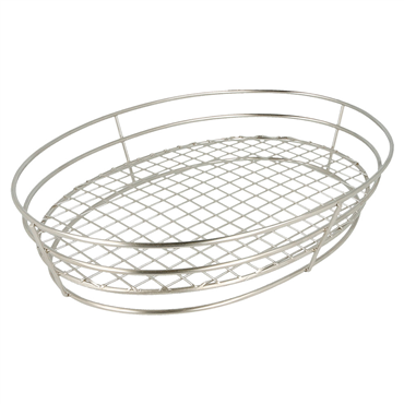 Cesta em Inox Estilo Toscano 280x205x57mm 24 un