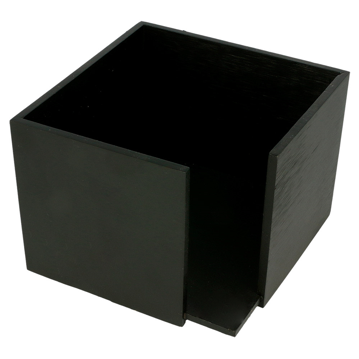 Suporte de Bamb Preto para Guardanapos 200x200mm 1/4 1 un
