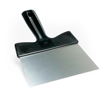 Esp�tula raspadora para Chocolate em Inox 210x145mm