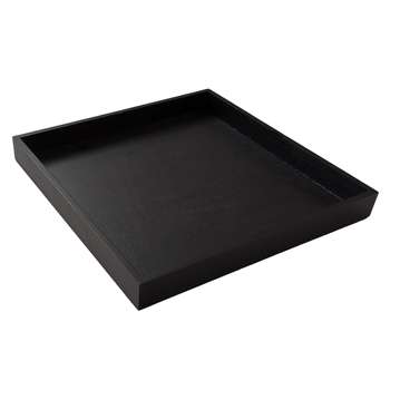 Caixa de Apresentao Buffet em Madeira Preto 280x280x30mm 1 un