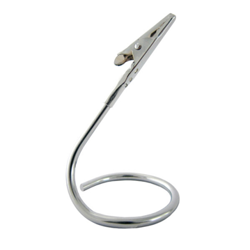 Porta Etiquetas com Clip em Inox 102mm 12un