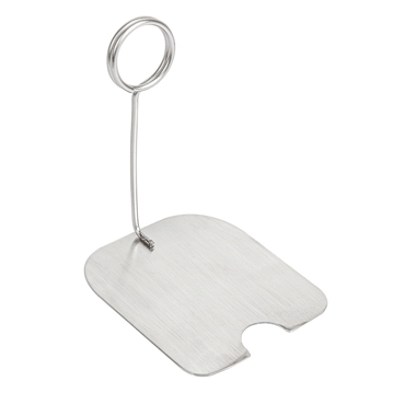 Porta-Etiquetas de Mesa Buffet em Inox 85x70x100mm 25 un