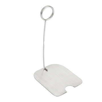 Porta-Etiquetas de Mesa Buffet em Inox 85x70x200mm 25 un