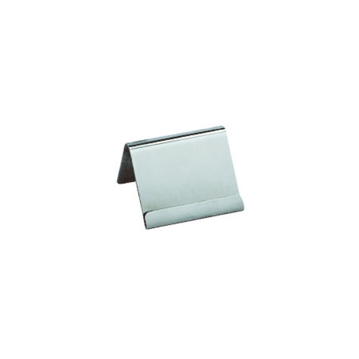 Cavalete Porta Etiquetas de Mesa em Inox 60mm 25 un