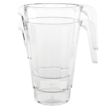 Jarro em Policarbonato Transparente Empilhvel 1540ml 12 un