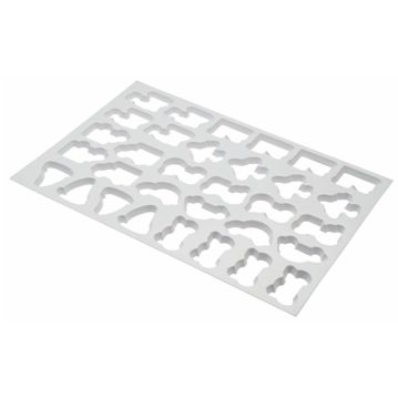 Grelha de Plstico para Biscoitos Transportes