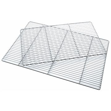 Grelha Rectangular em Inox 650x530mm