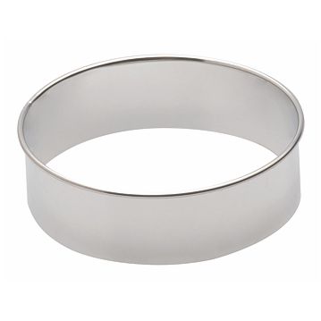 Forma Cortante para Pastelaria Lato - Circular Liso 100x30mm