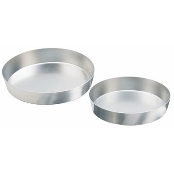 Conjunto de 2 Formas Molde em Aluminio para Pastelaria - Tarte Cnico Alto 260-280x46mm
