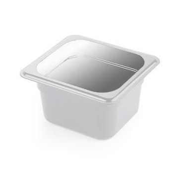 Cuba Policarbonato Gn 1/6 Branco para Utiliza��o A Frio 1,5L 6un