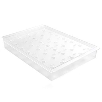 Suporte Plstico Transparente p/ Gelados de Pau 235x360x48mm