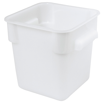 Recipiente de Plstico PP Branco para Conservao 285x285x320mm 18L