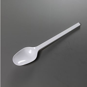 Colher de Plstico Branco de Sobremesa PLUS 125mm 6000un