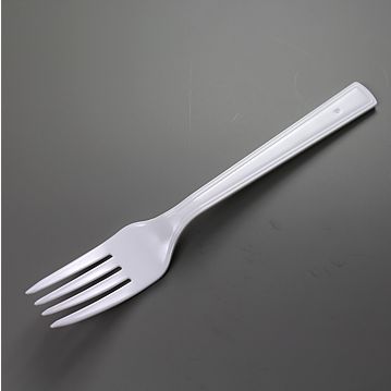 Garfo de Plstico Branco PLUS 180mm 1800un