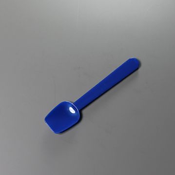 Colher de Plstico Opaco Azul de Gelado 95mm 7x1kg