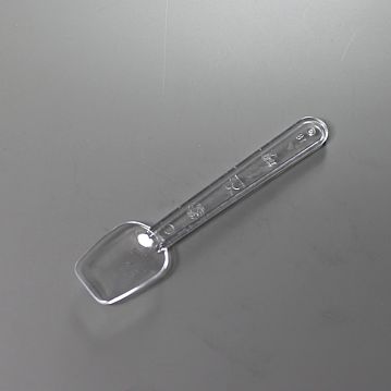 Colher de Plstico Transparente de Gelado 95mm 14x500g
