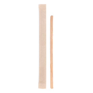 Stick de Madeira para Caf 110mm Individual Kraft 10x1000 un