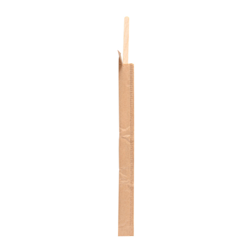Stick de Madeira para Caf 140mm Individual Kraft 10x500 un