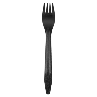 Garfo em Madeira Preto 165mm 100 un