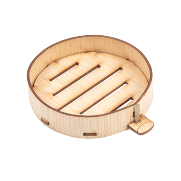 Mini Recipientes em Bambu para Entradas 59x13mm 4x100 un