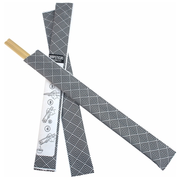 Pauzinhos em Bambu Individuais para Comida Oriental 210mm 100 un