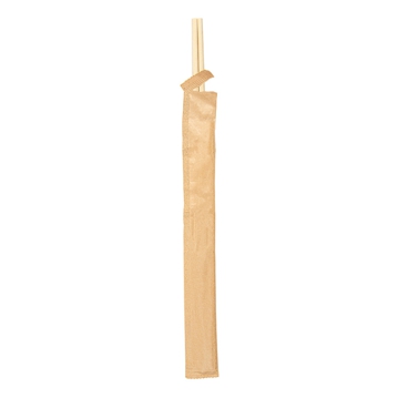 Palillos en Bamb Enfundados para Comida Oriental 200mm 100 uds