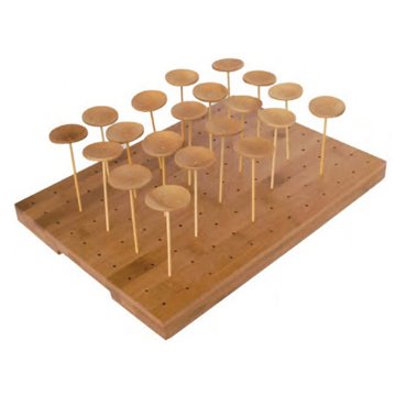 Base em bamb para 120 Picks 250x300x13mm
