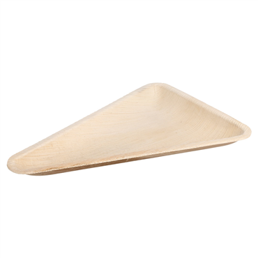 Tringulo de Pizza em Folha de Palma 230x155x22mm 200 un