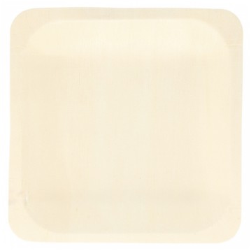 Prato de Madeira quadrado 140x140x20mm 50 un
