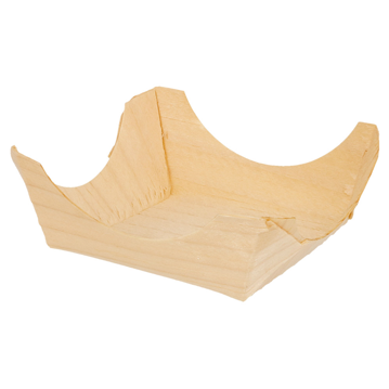 Barqueta Quadrada em Folha de Pinho 60x60x25mm 100 un